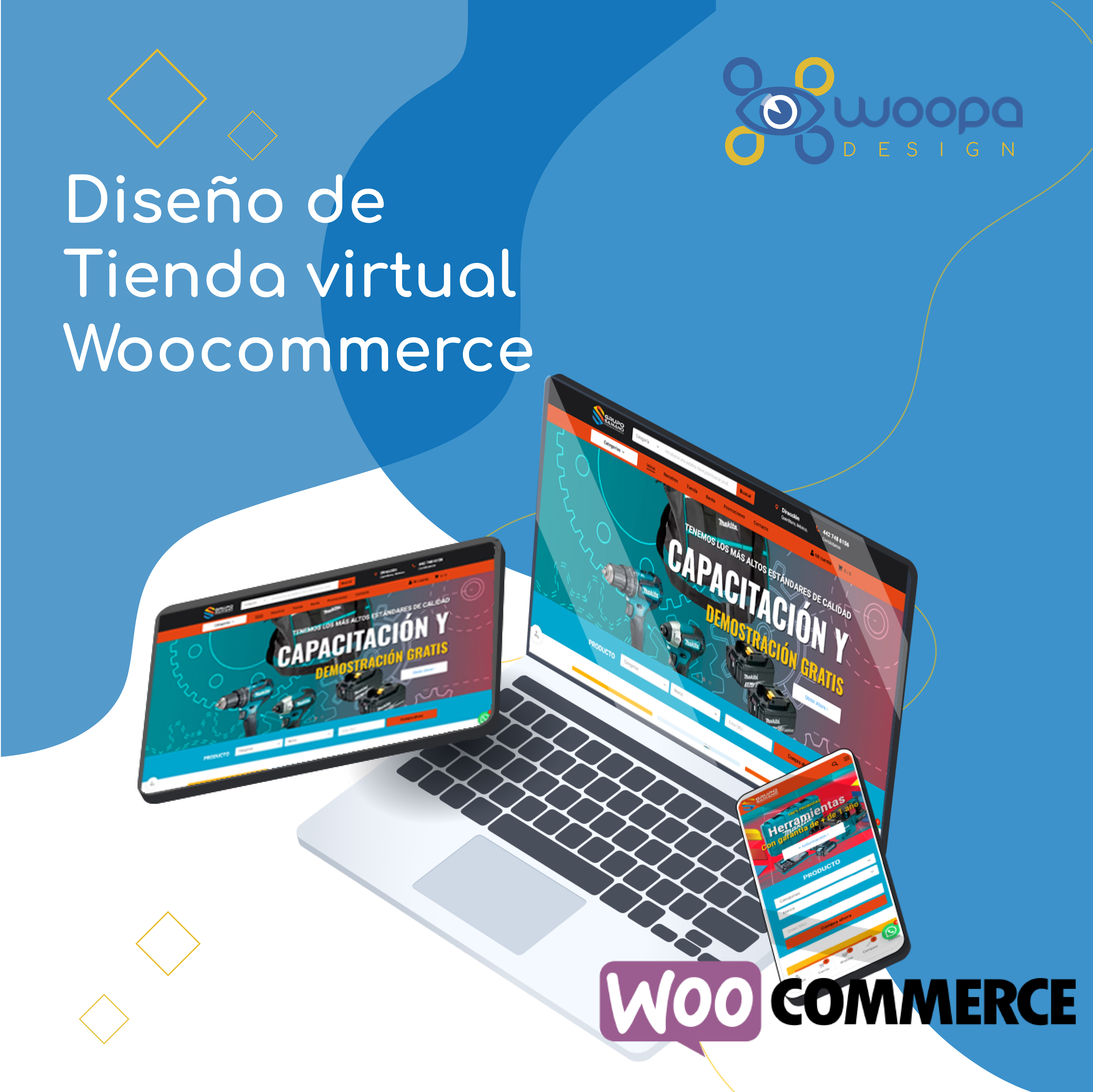 Diseñadores de tienda virtual woocommerce en Queretaro